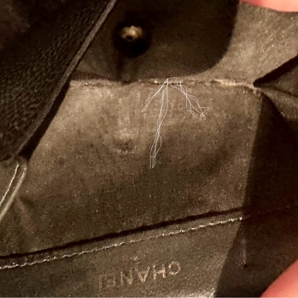 SOLD ‼️CHANEL CAVIAR TIMELESS CC COMPACT WALLET FULL INCLUSION - Picture 11 of 13